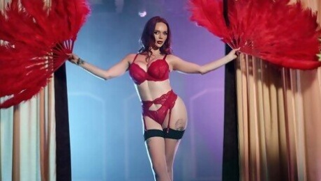 Jasmines Burlesque Fantasy Video With Danny D, Jasmine James